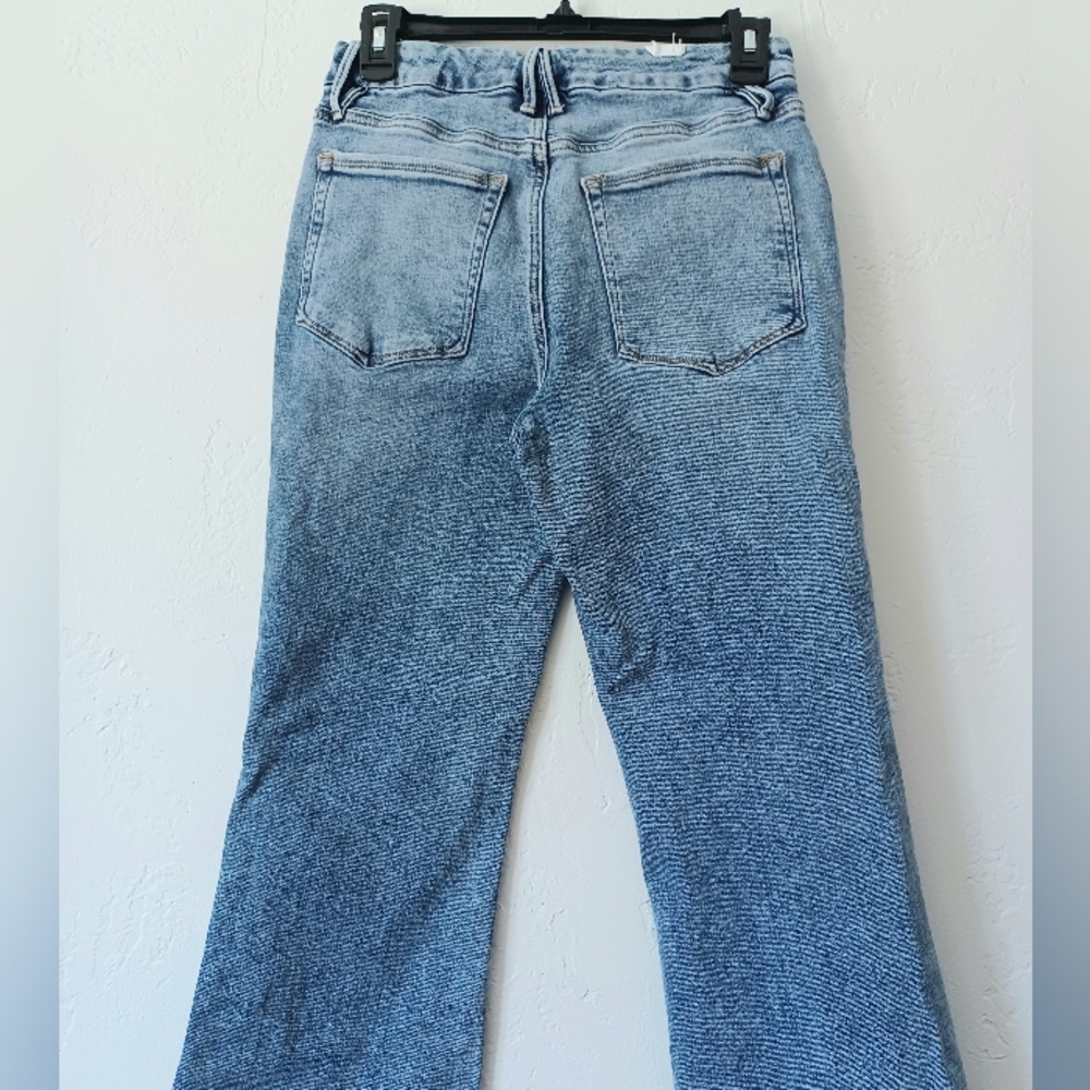 NWOT Good American High-rise Flare Jeans 32 In Inseam - Picture 6 of 9